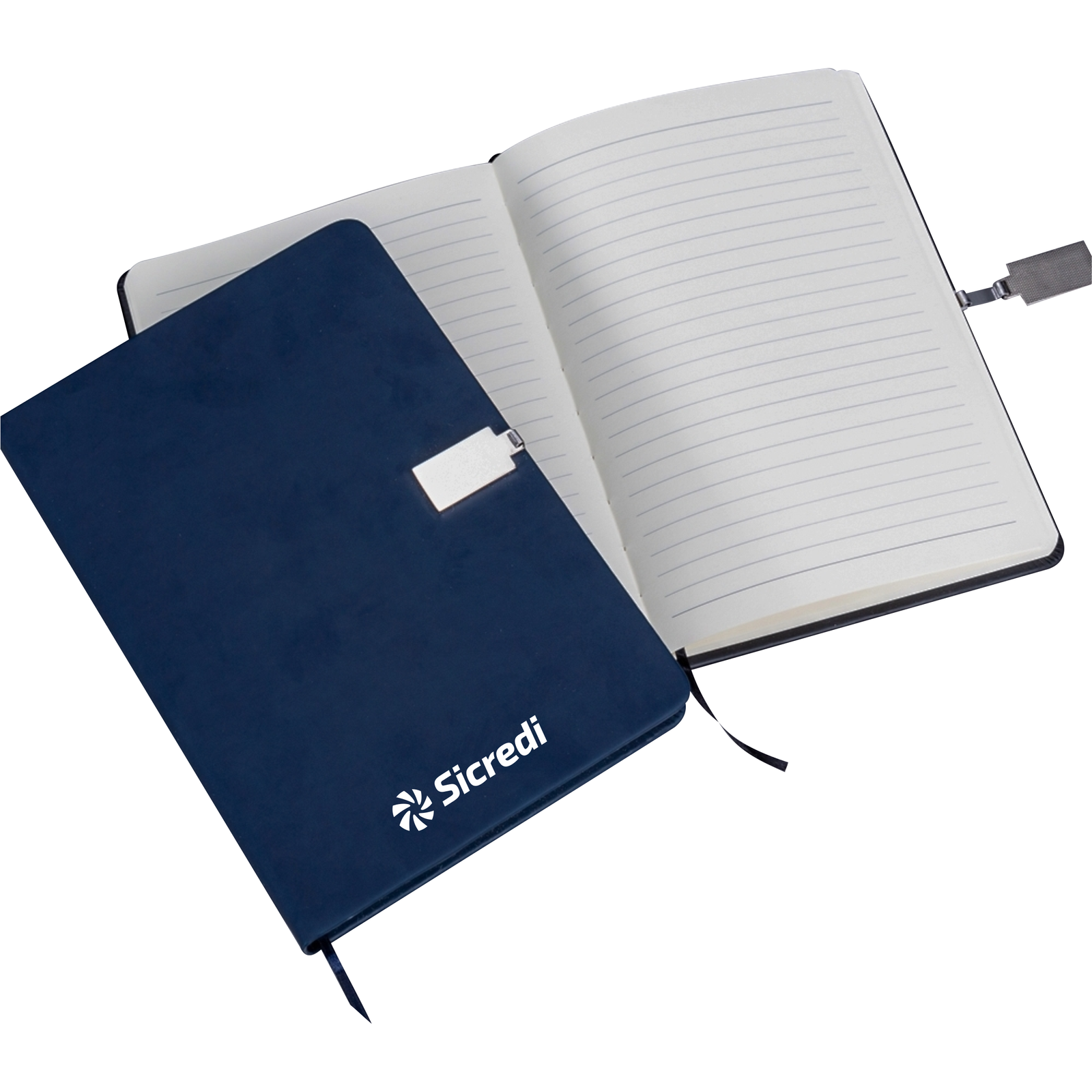 Bloco de Anotações com Fecho RBX 18504